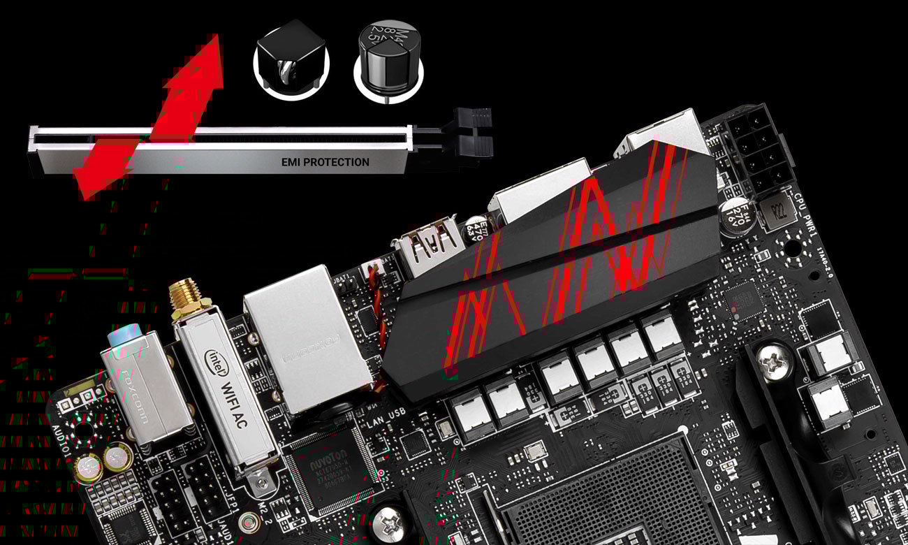 MSI B450I GAMING PLUS AC マザーボード MSI B450I GAMING PLUS AC | パソコン工房【公式通販】